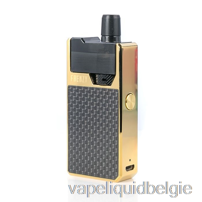 Vape België Geek Vape Frenzy Pod-systeem Goud / Koolstofvezel